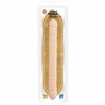 Veined Double Header - Dildo met Dubbele Uiteinden - 45 cm