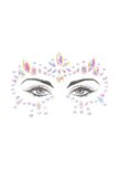 Body Jewelry Stickers - Face - Glow in the Dark - Opal One Size