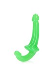Strapless Strap-On - GitD - 6'' / 13,5 cm - Neon Green