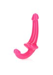 Strapless Strap-On - GitD - 6'' / 13,5 cm - Neon Pink