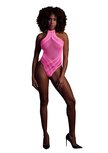 Body with Halter Neck - Neon Pink - XS/XL XS-XL