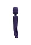 Kiku -  Double Wand with G-Spot Flapping - Purple