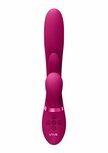 Thrusting GSpot, Flapper, PulseWave Clit Stimulator - Pink