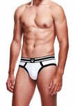 Brief - S - White/Black L