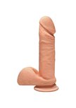 Perfect D - Realistische ULTRASKYN Dildo met ballen - 18 cm