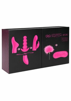 Pleasure Kit #6 - Vibrator met Verschillende Opzet Stukken