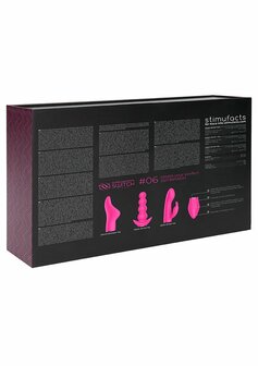 Pleasure Kit #6 - Vibrator met Verschillende Opzet Stukken