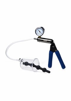 Rosebud Cylinder Anal Pump with Silicone Anal Beads