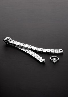 Horlogeband Halsband met Slot - 43 cm