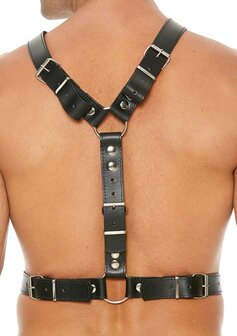 Twisted Bit Leren Harnas One Size