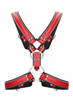 Echt Leren Z Series Schots Harnas - S/M S/M