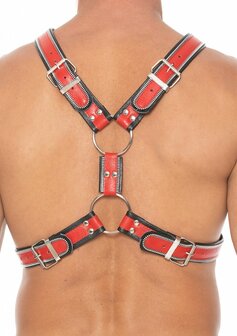 Echt Leren Z Series Schots Harnas - S/M S/M