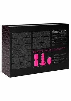 Pleasure Kit #3 - Vibrator met Verschillende Opzet Stukken