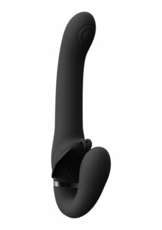 Satu - Strapless Strap-On met Clitoris Stimulator