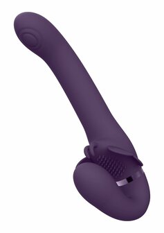 Satu - Strapless Strap-On met Clitoris Stimulator