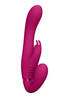 Suki - Luxe Strapless Strap On Vibrator