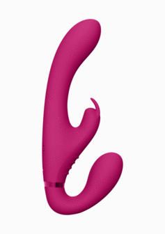 Suki - Luxe Strapless Strap On Vibrator