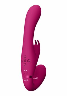 Suki - Luxe Strapless Strap On Vibrator