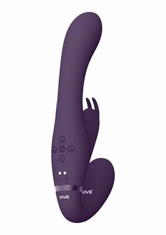 Suki - Luxe Strapless Strap On Vibrator