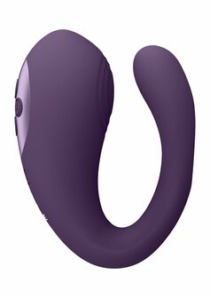 Triple Action Vibator with Clitoral Pulse Wave - Purple