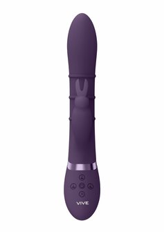 Stimulating Rings, Vibrating G-Spot Rabbit - Purple