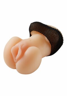 Pleasure Vagina &amp; Borsten Realistische Hand Masturbator