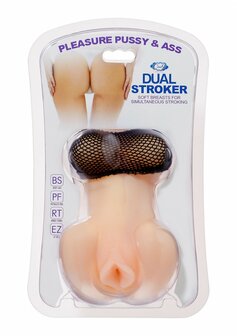 Pleasure Vagina &amp; Borsten Realistische Hand Masturbator