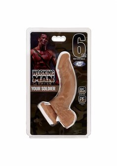 Working Man - Jouw Soldaat Dildo - 16,5 cm