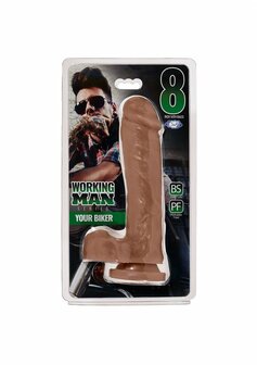 Working Man - Jouw Biker Dildo - 20 cm