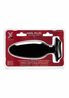Finger Grip Plug #4L - Butt Plug met Vinger Grip