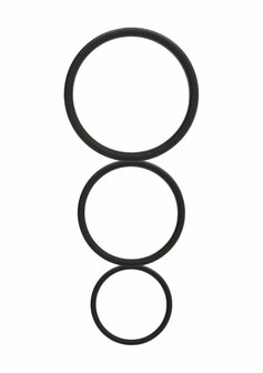 Platte Cockring Set
