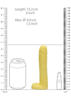 Penis Zeep met Ballen - Vanille