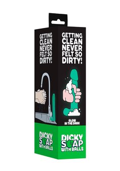 Glow in the Dark Penis Zeep met ballen