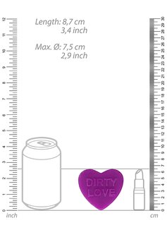 Hart Zeep - Dirty Love - Lavendel