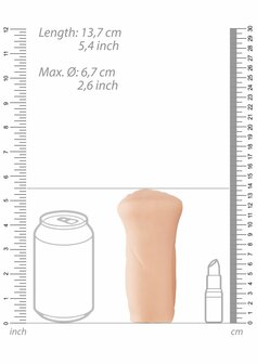 Zelfsmerende Masturbator Vagina