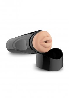 Zelfsmerende Easy Grip Masturbator XL Oraal