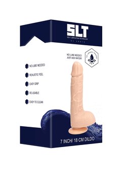 Zelfsmerende Dildo - 18 cm