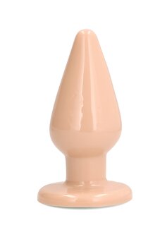 Self Lubrication 5 Inch Buttplug - Flesh