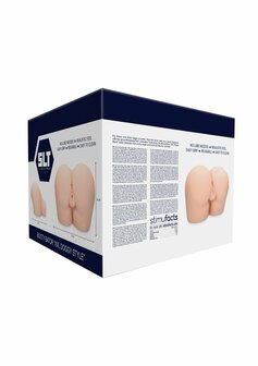Realistische Masturbatie Billen Doggy Style