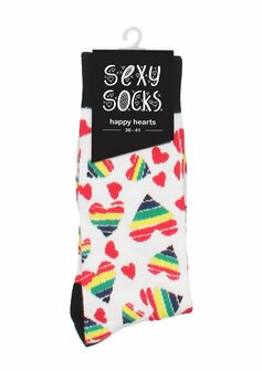 Happy Hearts Sokken - 36-41