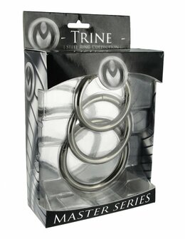 Trine - Stalen Cockring Collectie