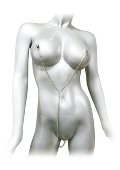 Anais Y-Stijl - Tepel-naar-Clit Klemmen Set