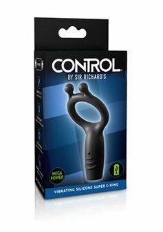Vibrerende Siliconen Super Cockring