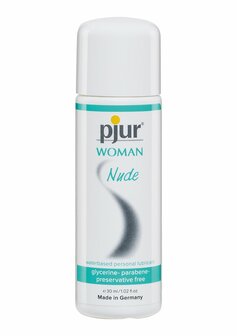 Pjur Nude - Glijmiddel en Massagegel op Waterbasis zonder Toevoegingen - 30 ml