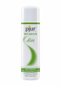 Pjur Woman Aloe - Glijmiddel en Massagegel op Waterbasis met Alo&euml; Vera - 100 ml
