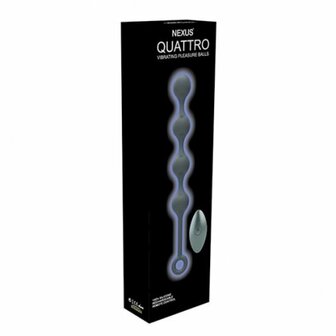 Quattro - Vibrerende Pleasure Beads met Afstandsbediening