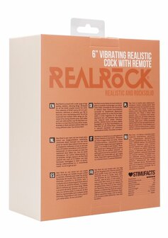 Vibrerende Realistische Lul met Scrotum - 15 cm