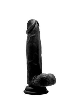 Realistische Lul met Scrotum - 20 cm