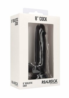 Realistische Lul met Scrotum - 20 cm