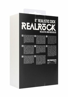 Realistische Lul met Scrotum - 20 cm
